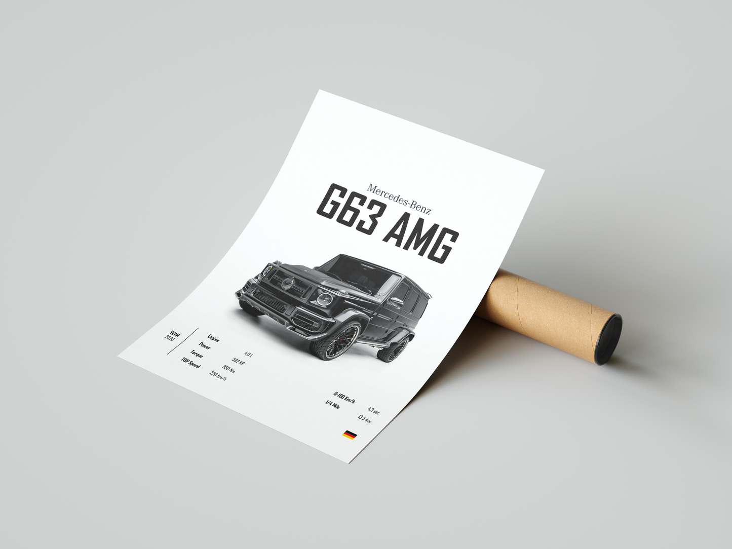 Mercedes Benz G63 AMG 'CORE' Poster