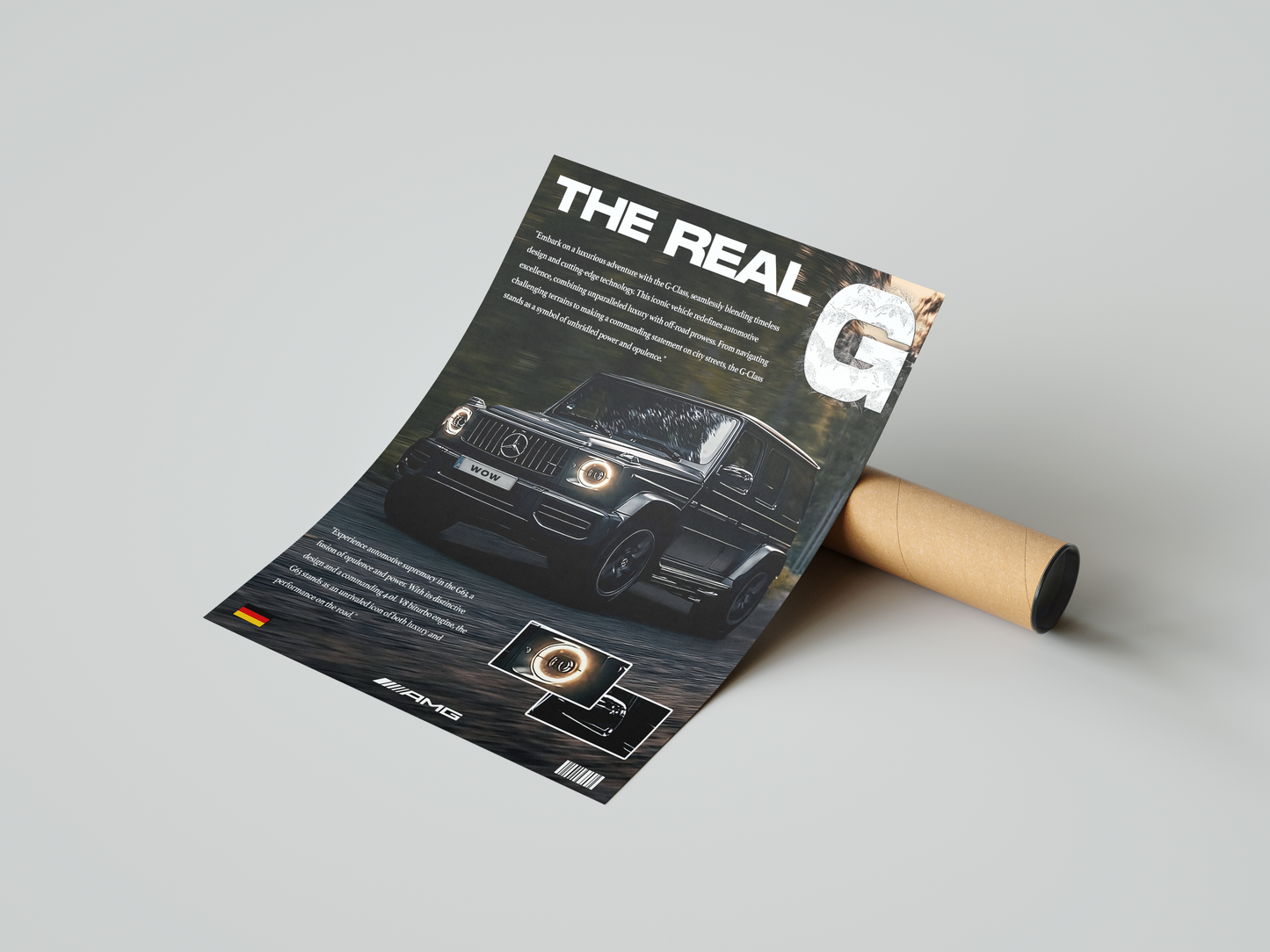Mercedes G63 Details Poster