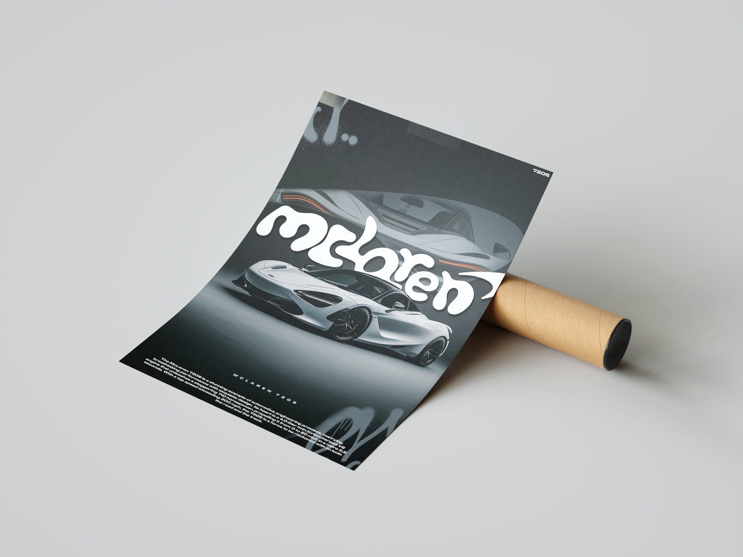 McLaren 720S Concept Poster