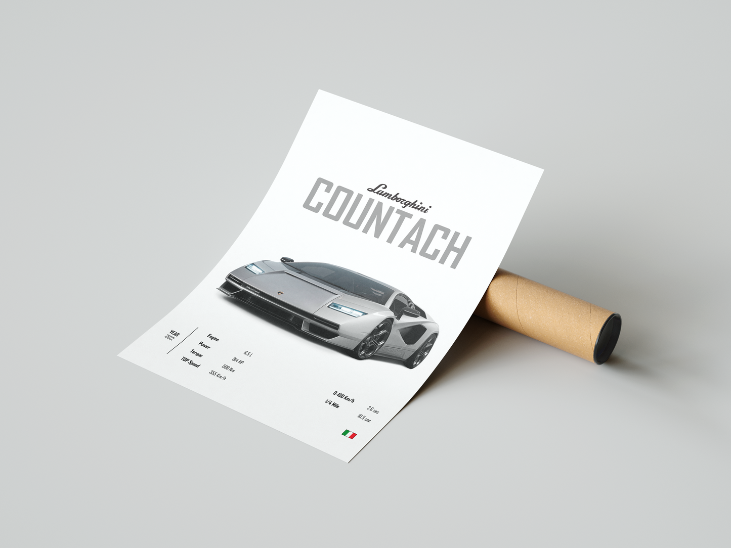 Lamborghini Countach STO 'CORE' Poster