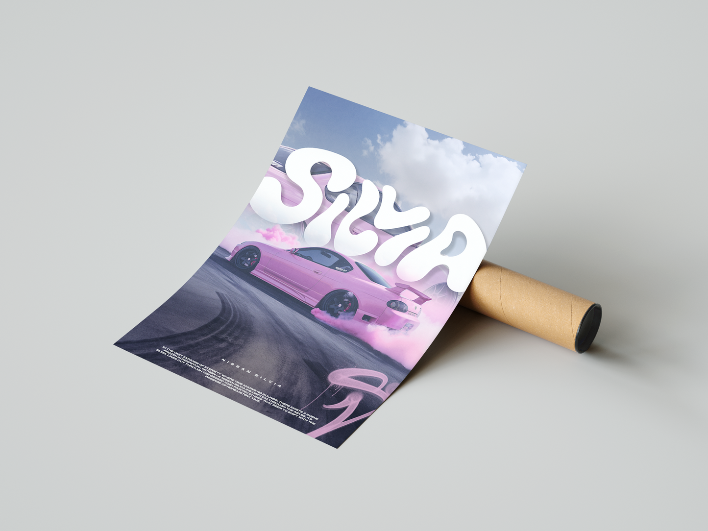 Nissan Silvia Concept Poster