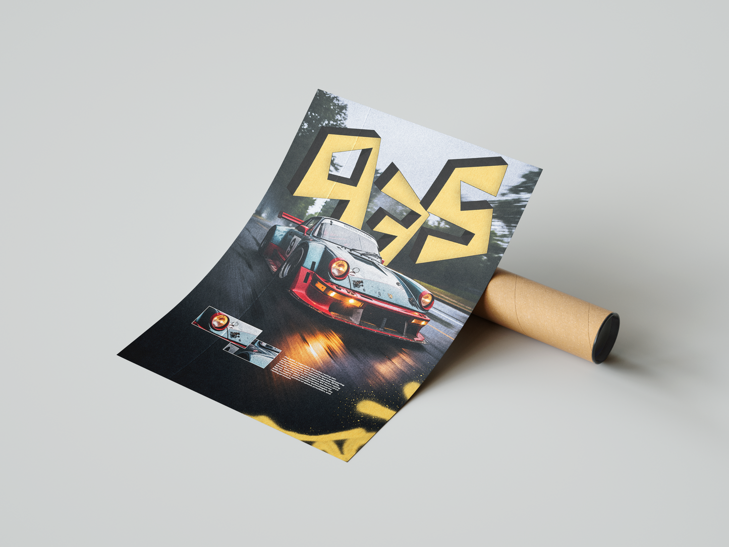 Porsche 935 Concept Poster
