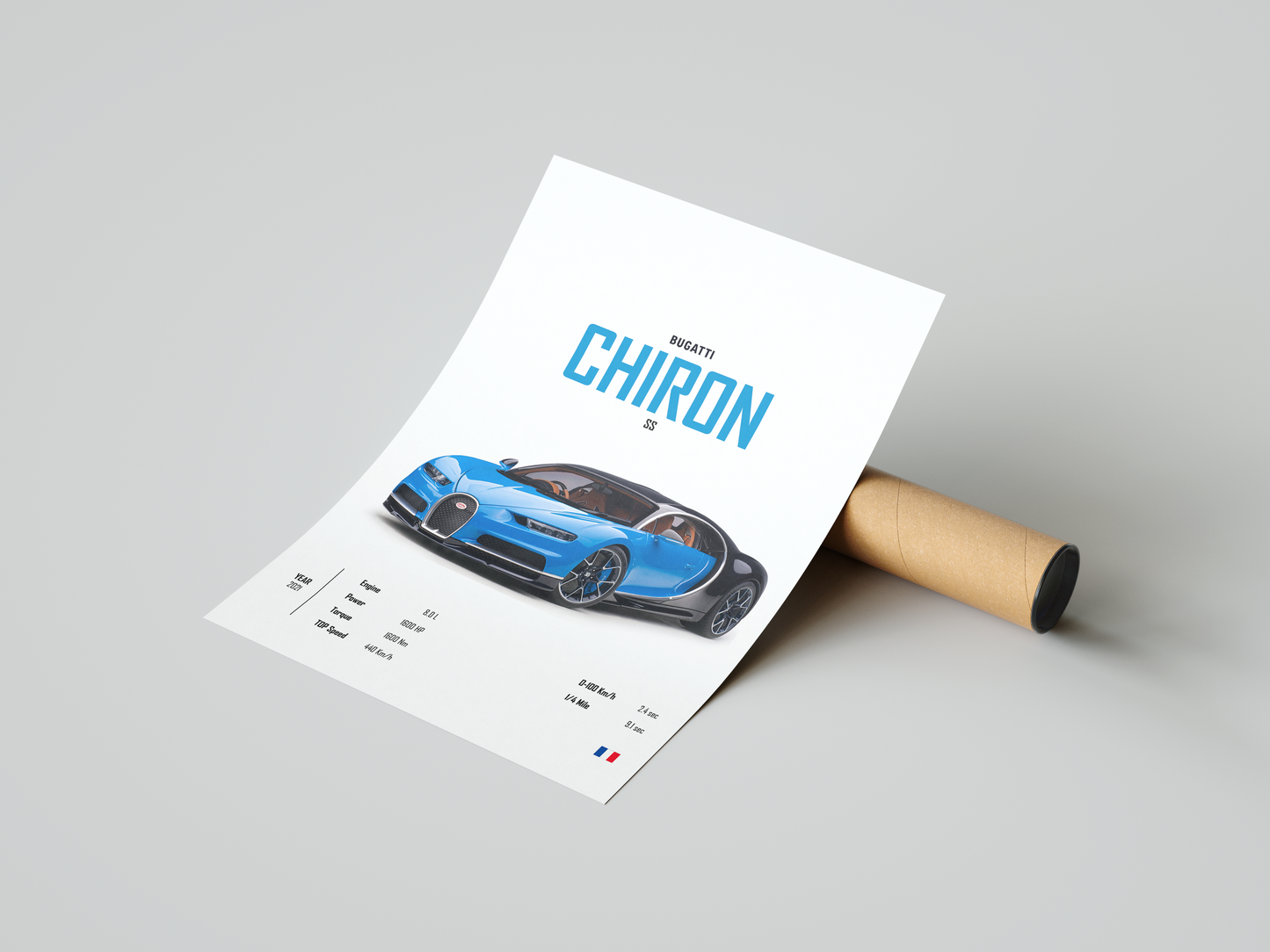 Bugatti Chiron SS 'CORE' Poster