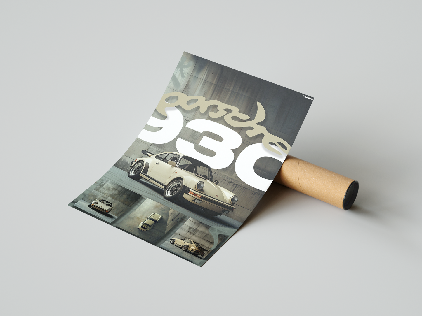Porsche 930 Concept Poster