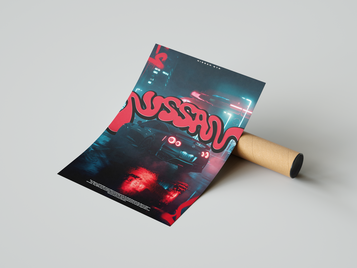 Nissan GT-R Concept Poster