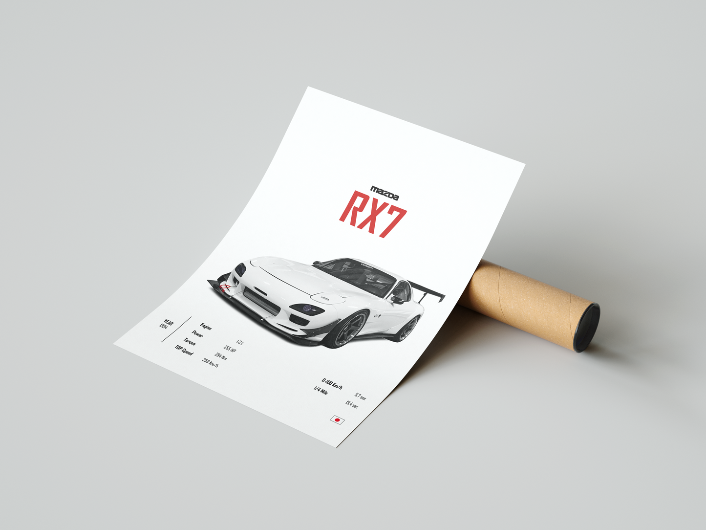 Mazda RX7 'CORE' Poster
