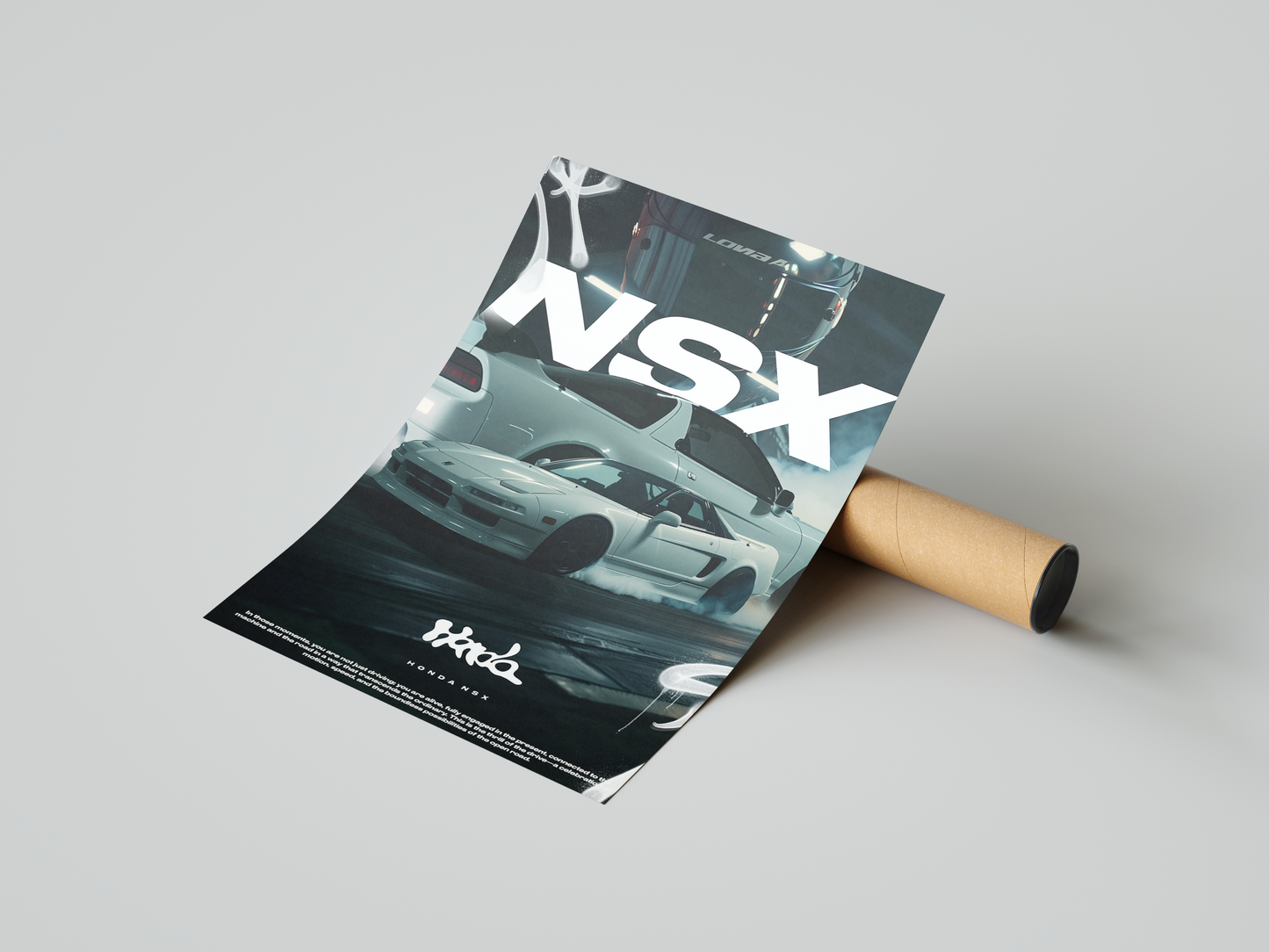 Honda NSX Concept Poster