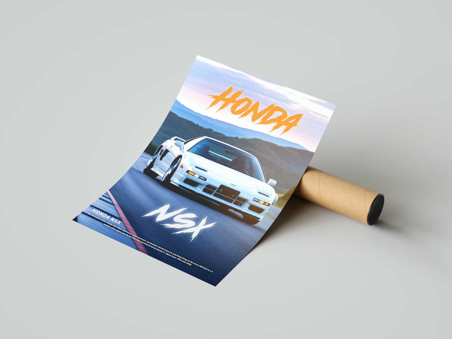 Honda NSX Concept Poster