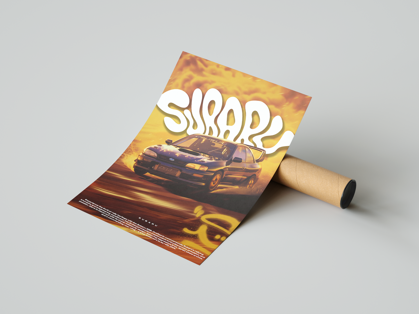 Subaru Impreza Concept Poster