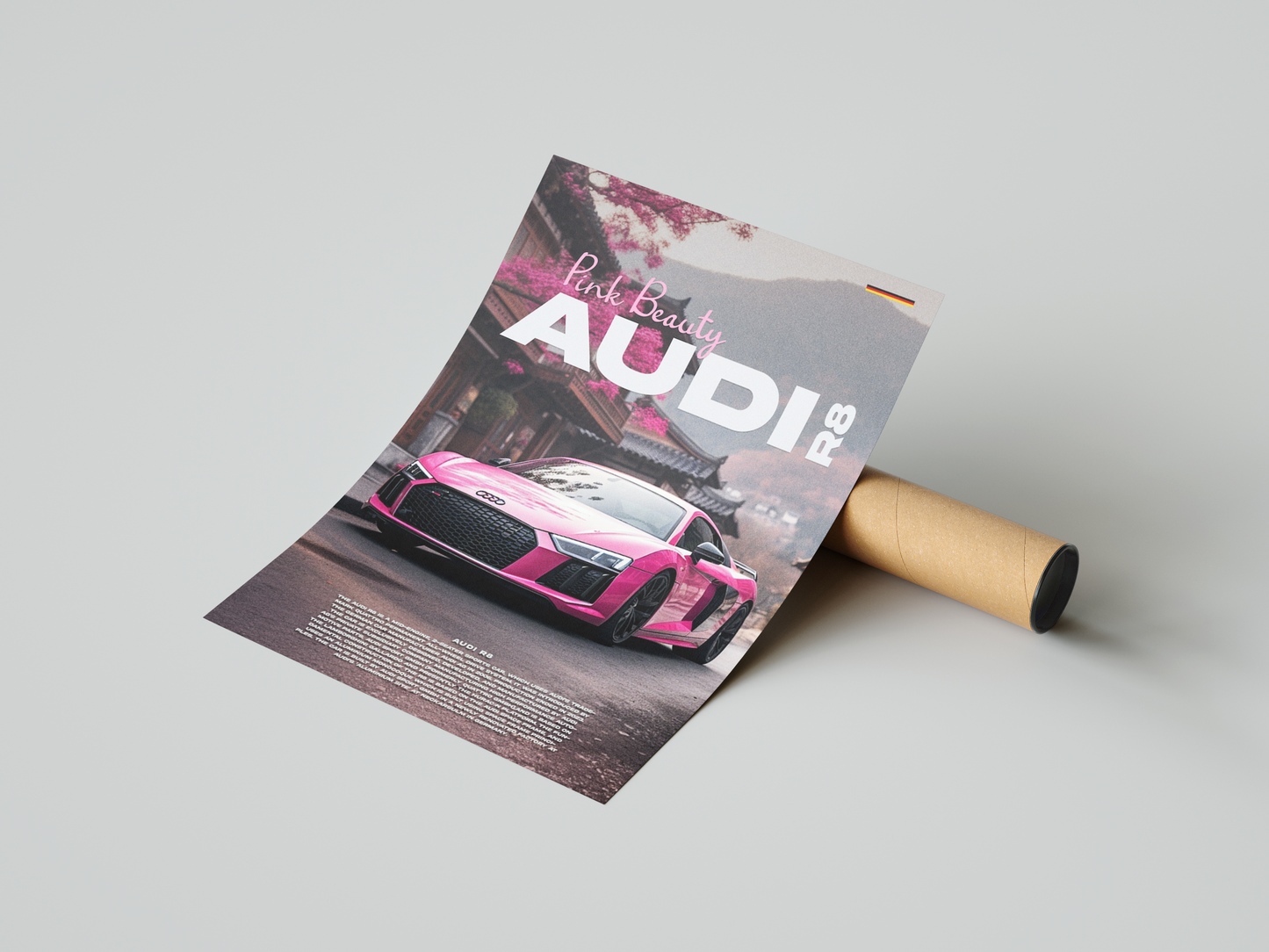 Audi R8 Concept Poster