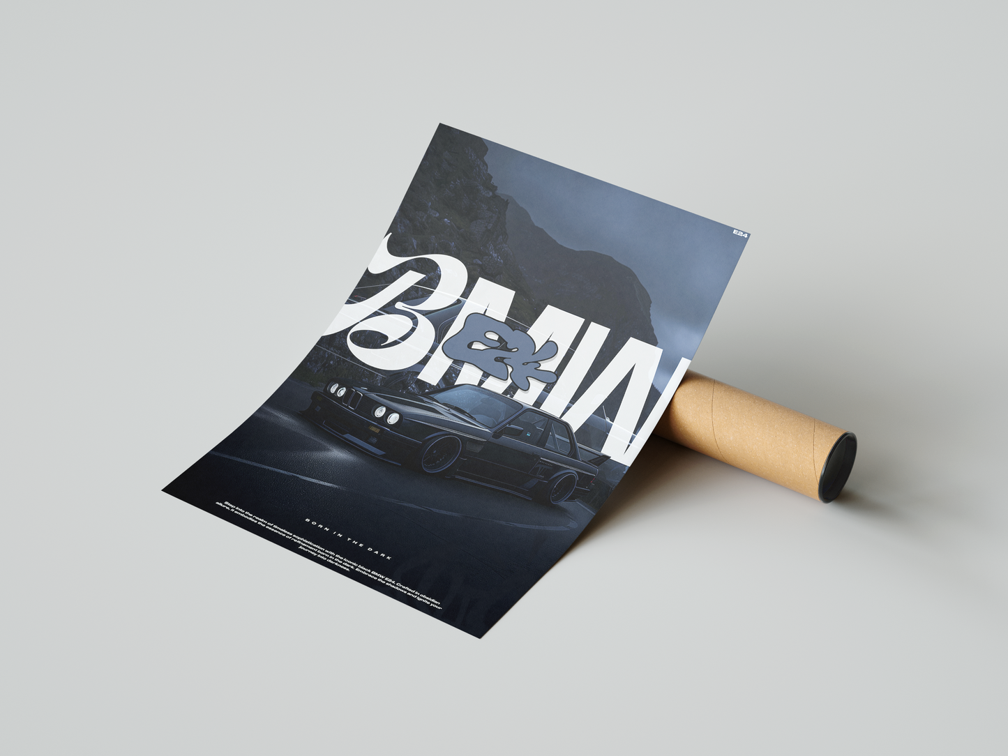 BMW E24 Concept Poster