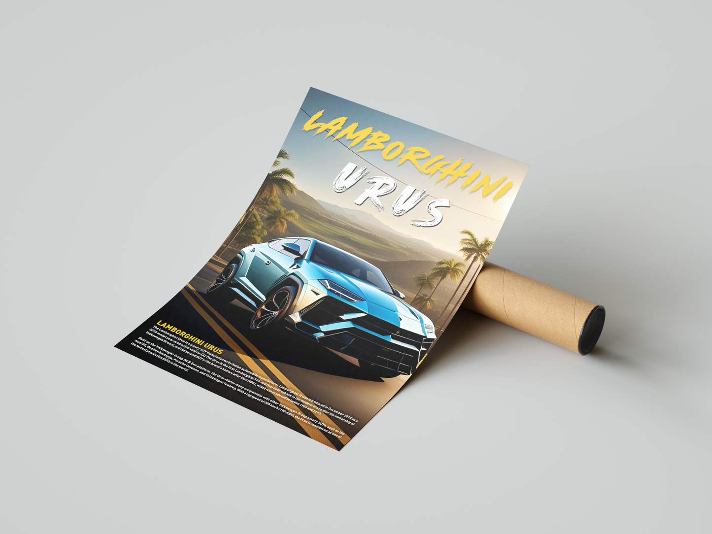 Lamborghini Urus Concept Poster