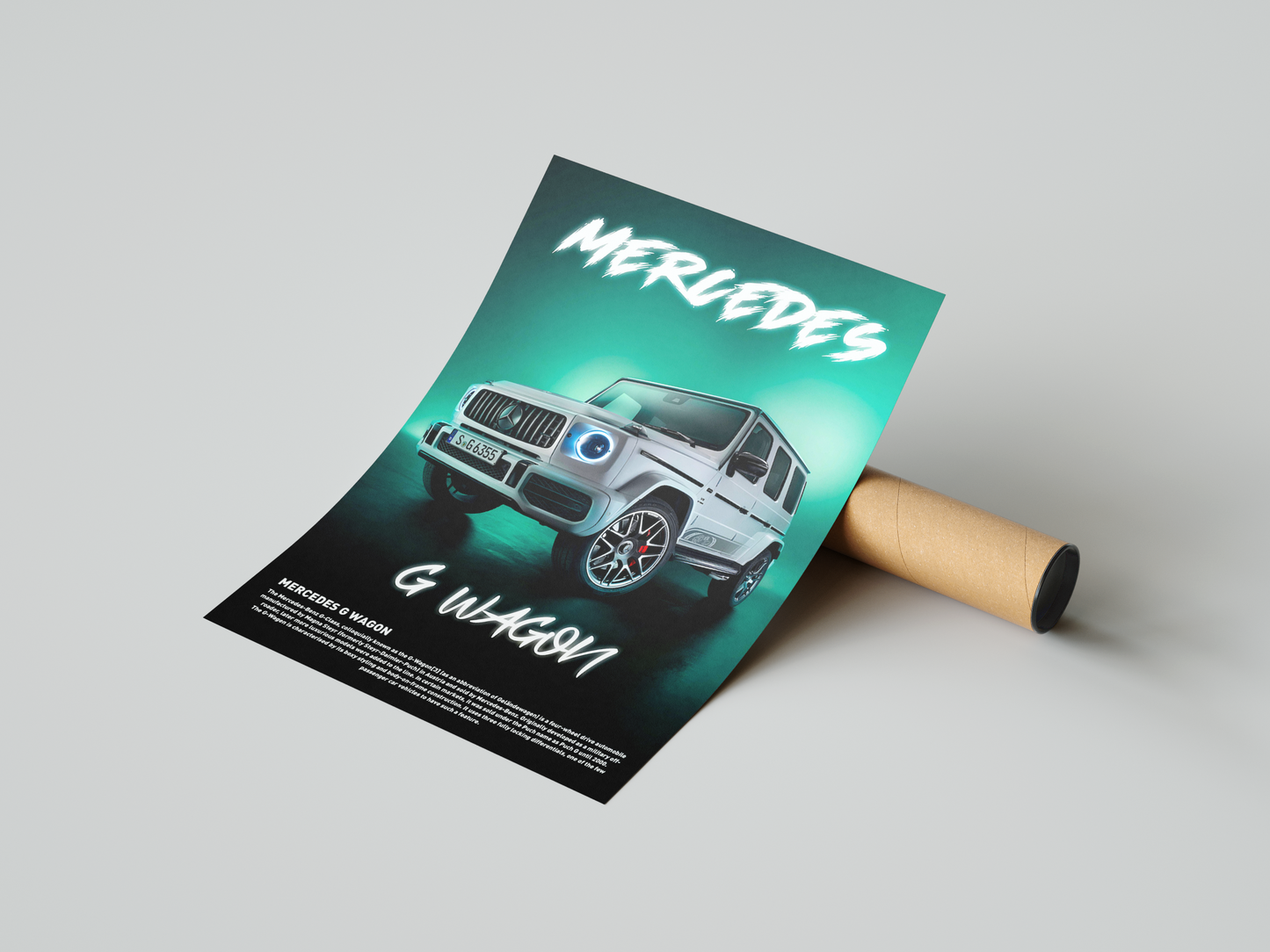 Mercedes G-Wagon Concept Poster