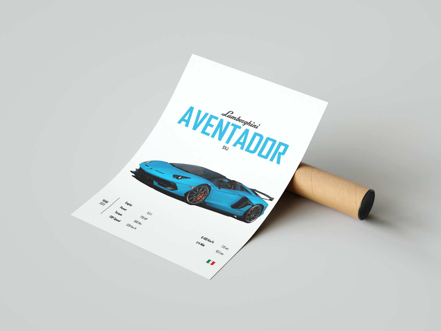 Lamborghini Aventador SVJ 'CORE' Poster