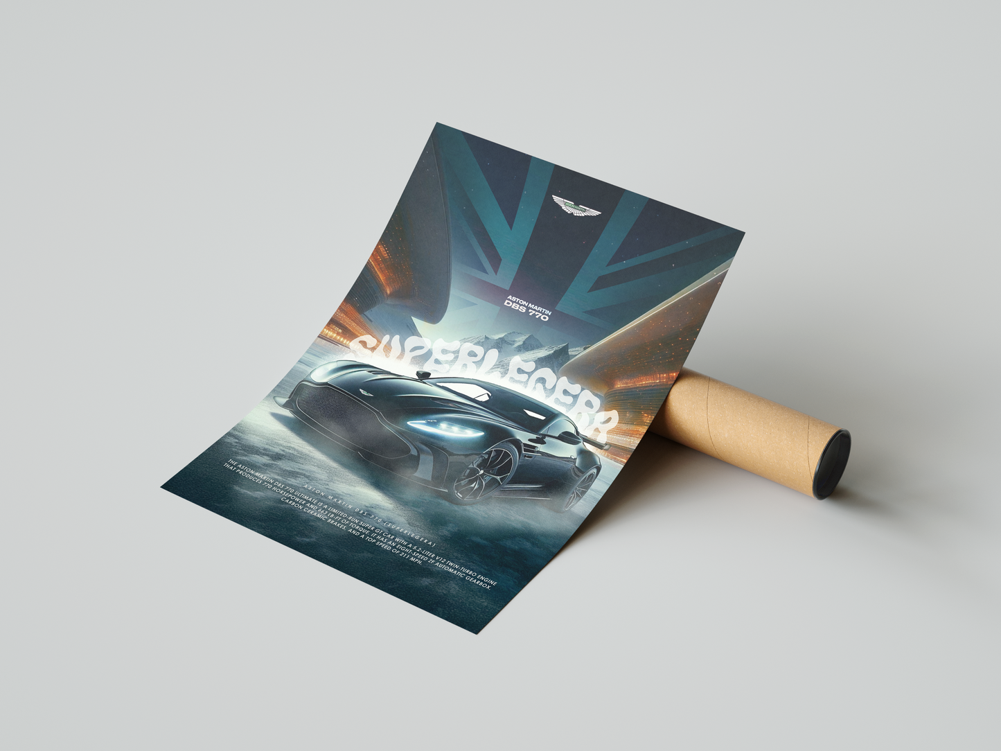 Aston Martin DBS 770 Concept Poster