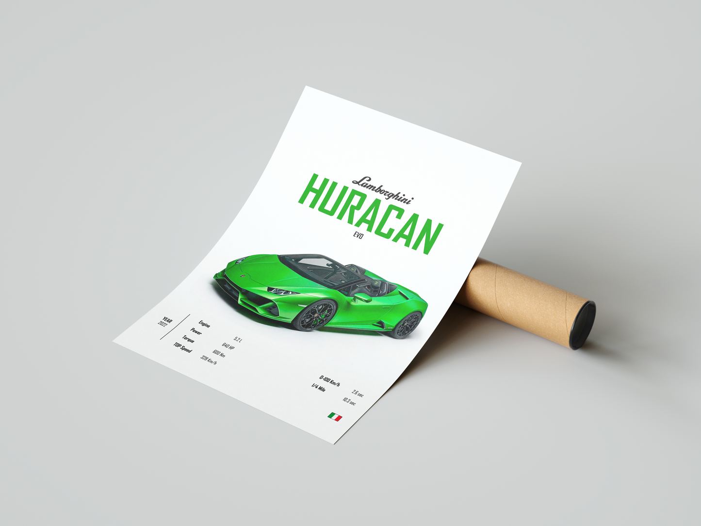 Lamborghini Huracan EVO 'CORE' Poster