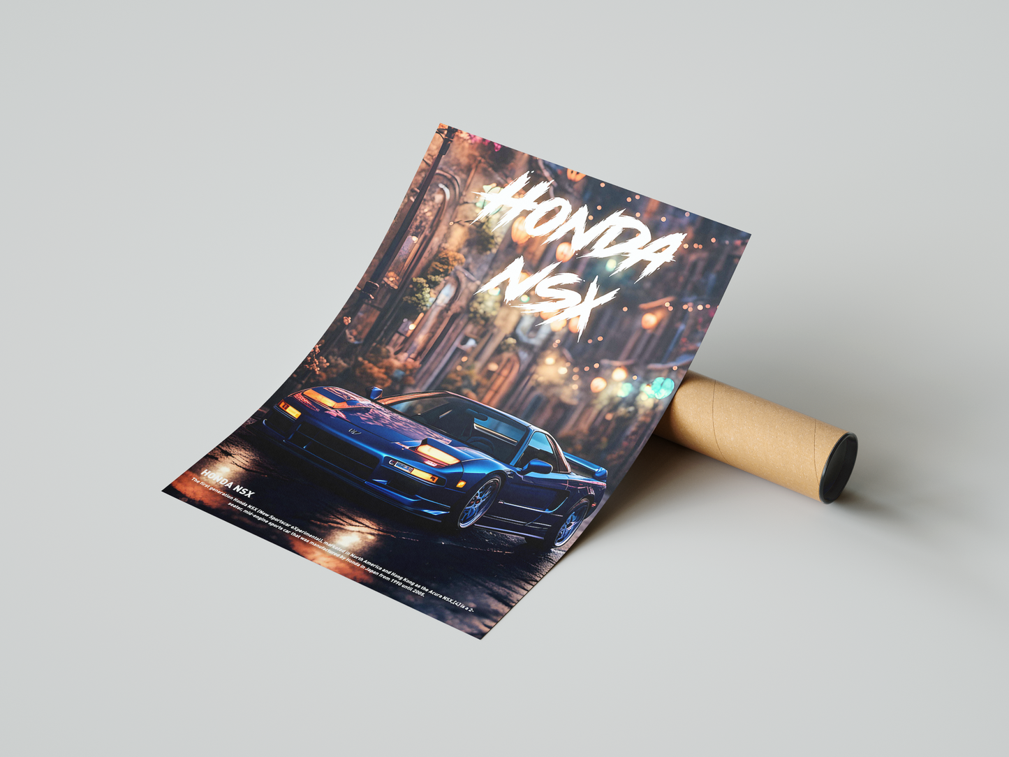 Honda NSX Concept Poster