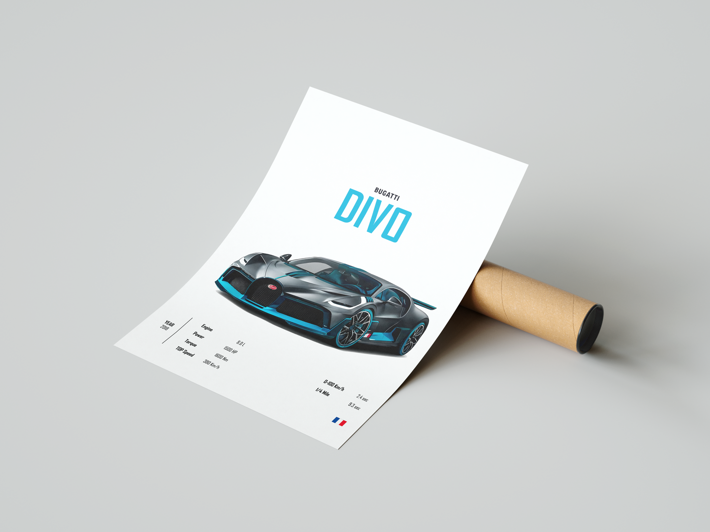 Bugatti Divo 'CORE' Poster