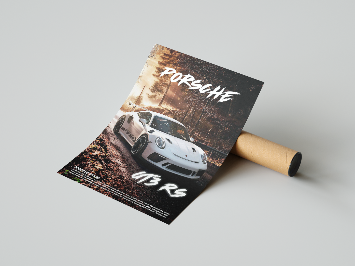 Porsche GT3 RS Concept Poster