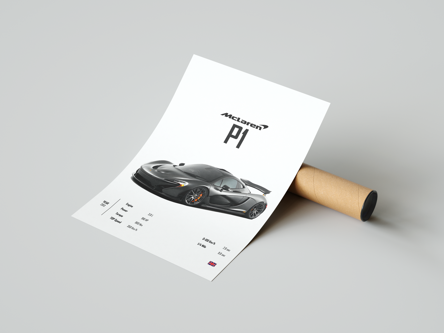 McLaren P1 'CORE' Poster