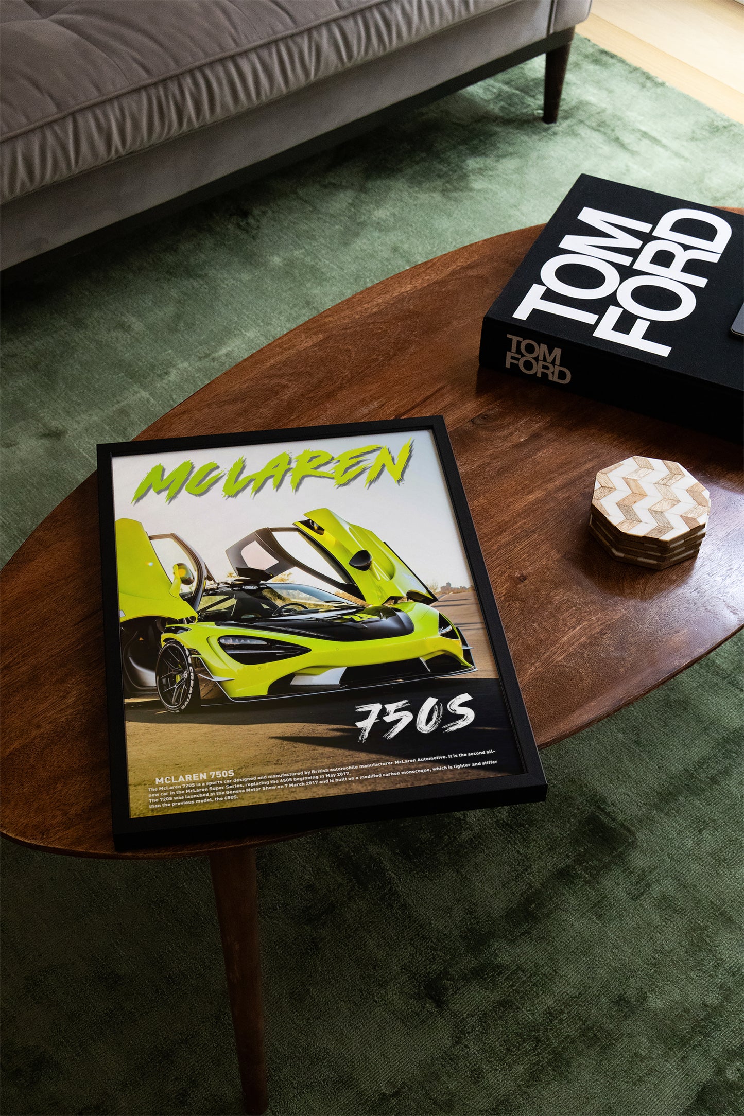 McLaren 750S Concept Poster