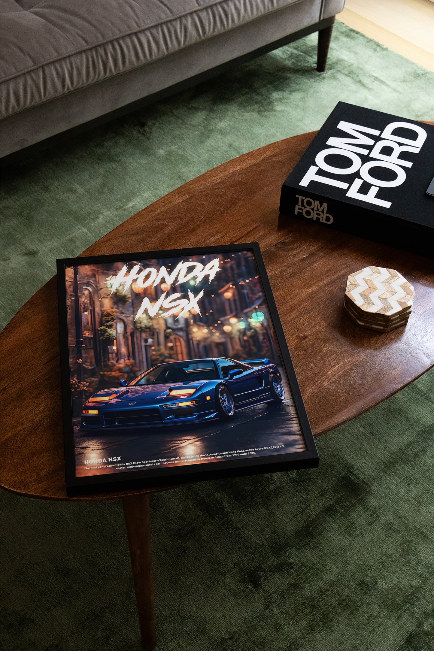 Honda NSX Concept Poster