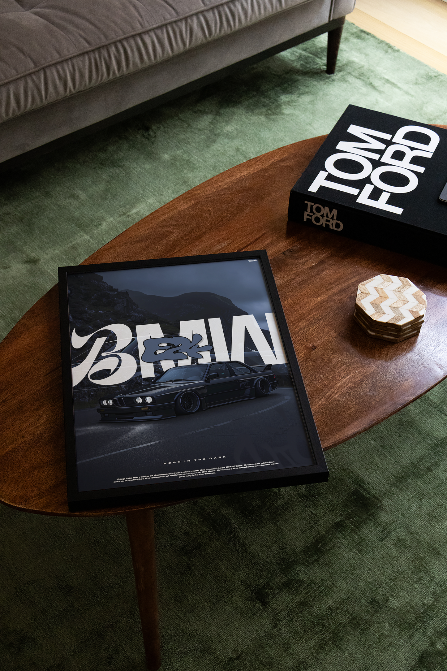 BMW E24 Concept Poster