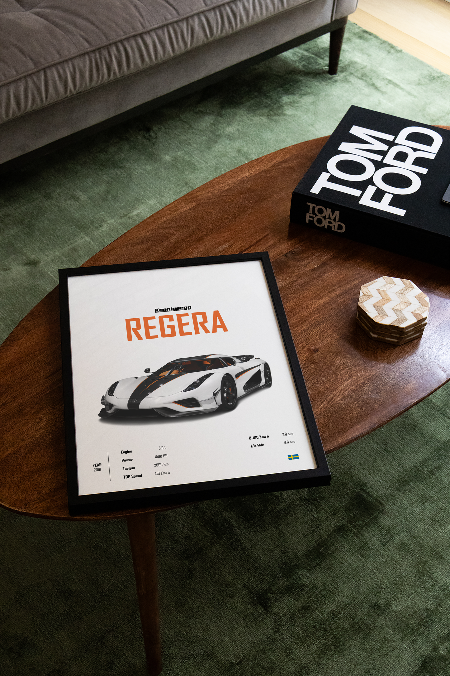 Koenigsegg Regera 'CORE' Poster