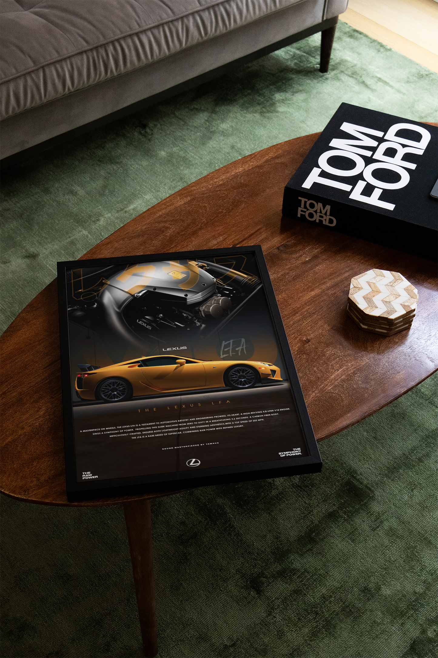 Lexus LFA Concept Poster