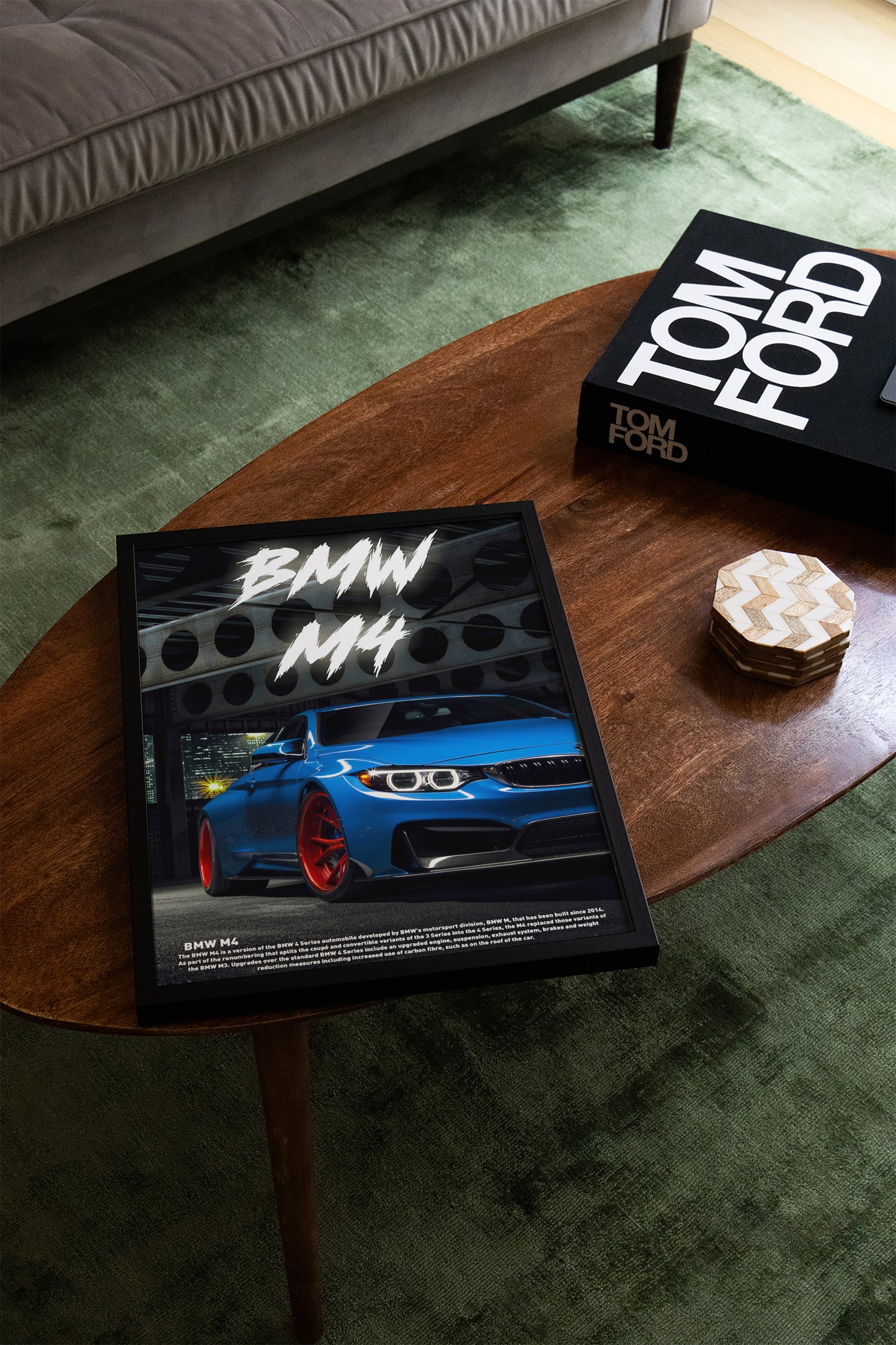BMW M4 Concept Poster