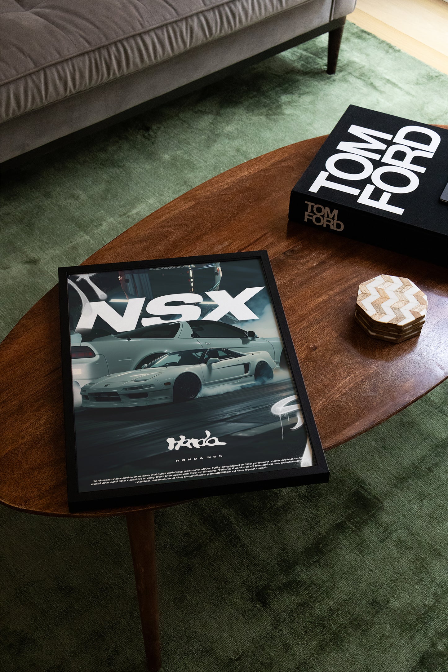Honda NSX Concept Poster