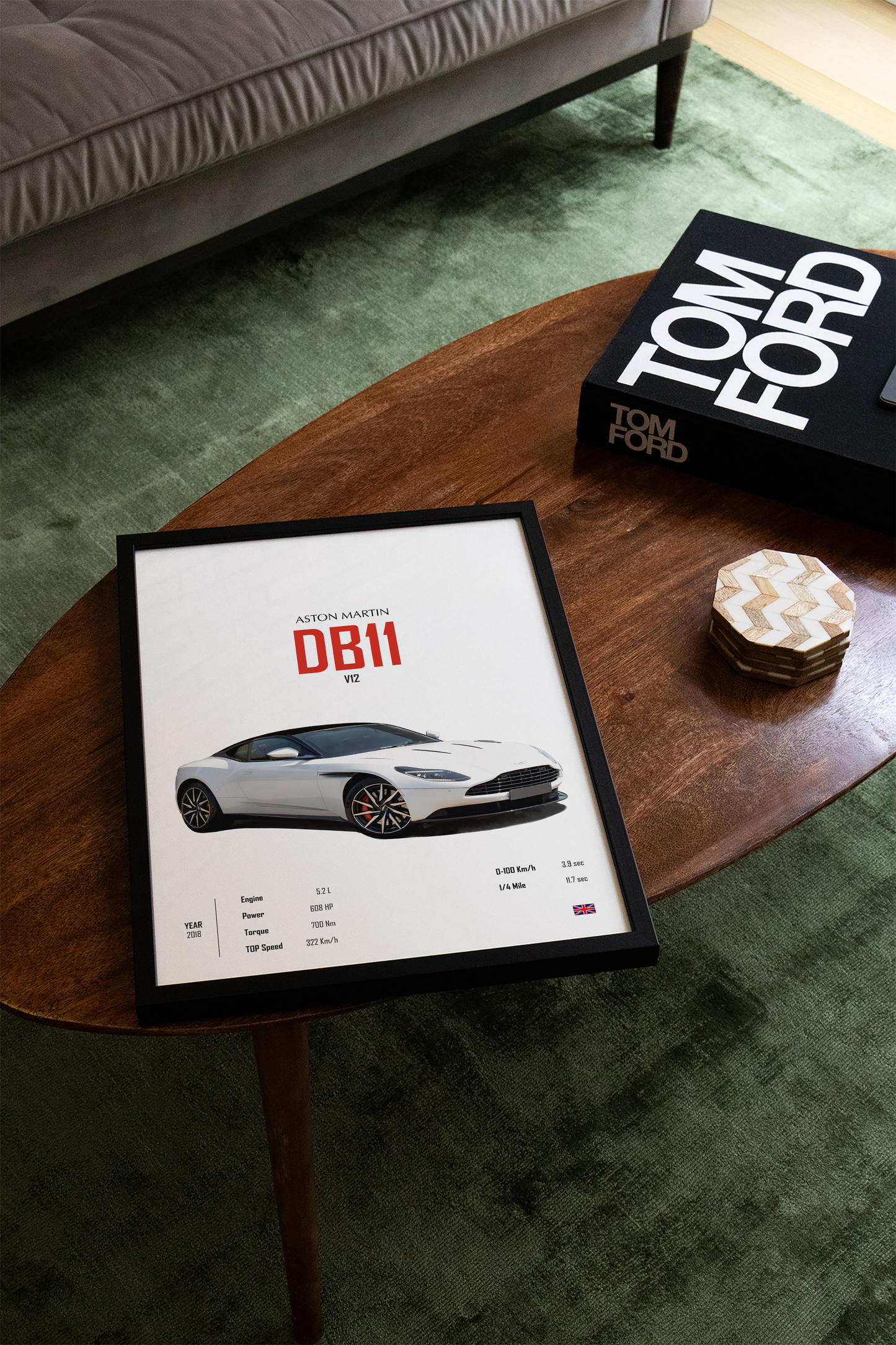 Aston Martin DB11 'CORE' Poster
