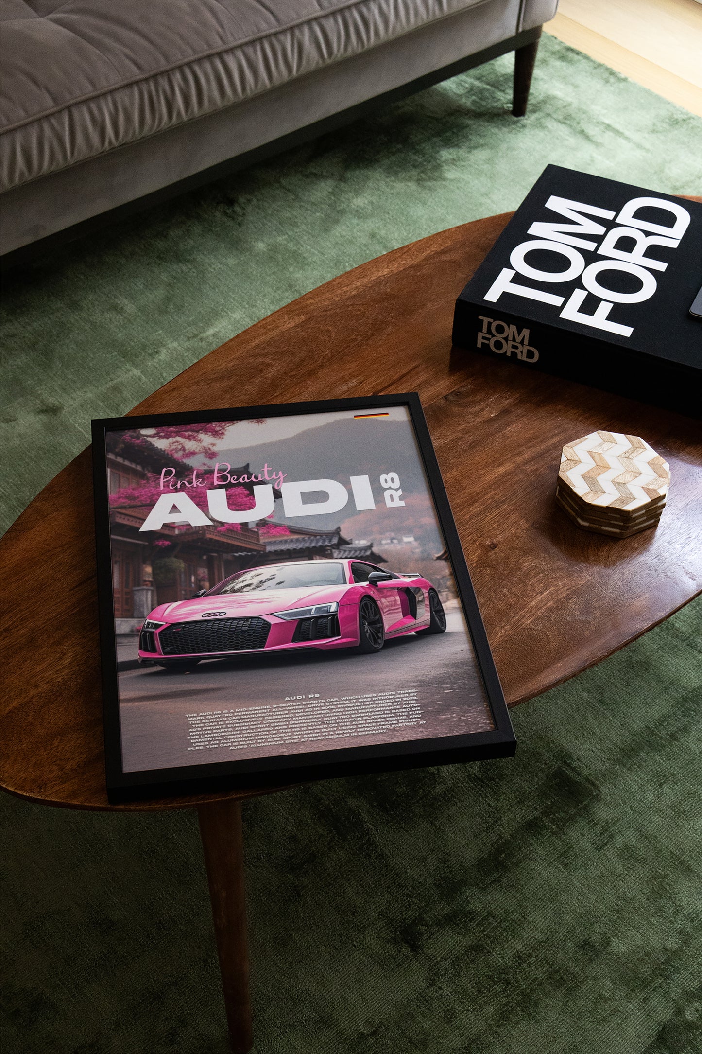 Audi R8 Concept Poster