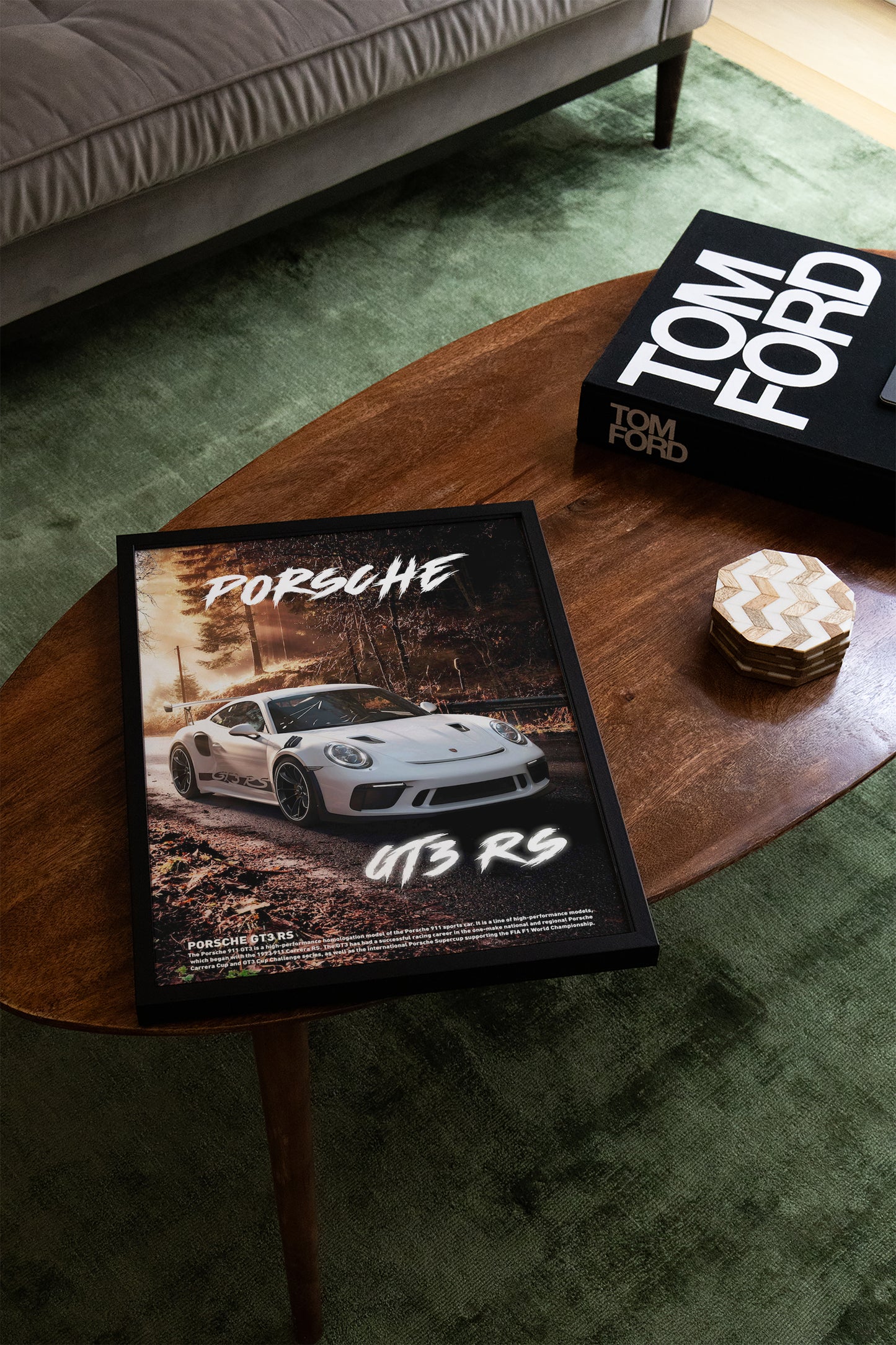 Porsche GT3 RS Concept Poster