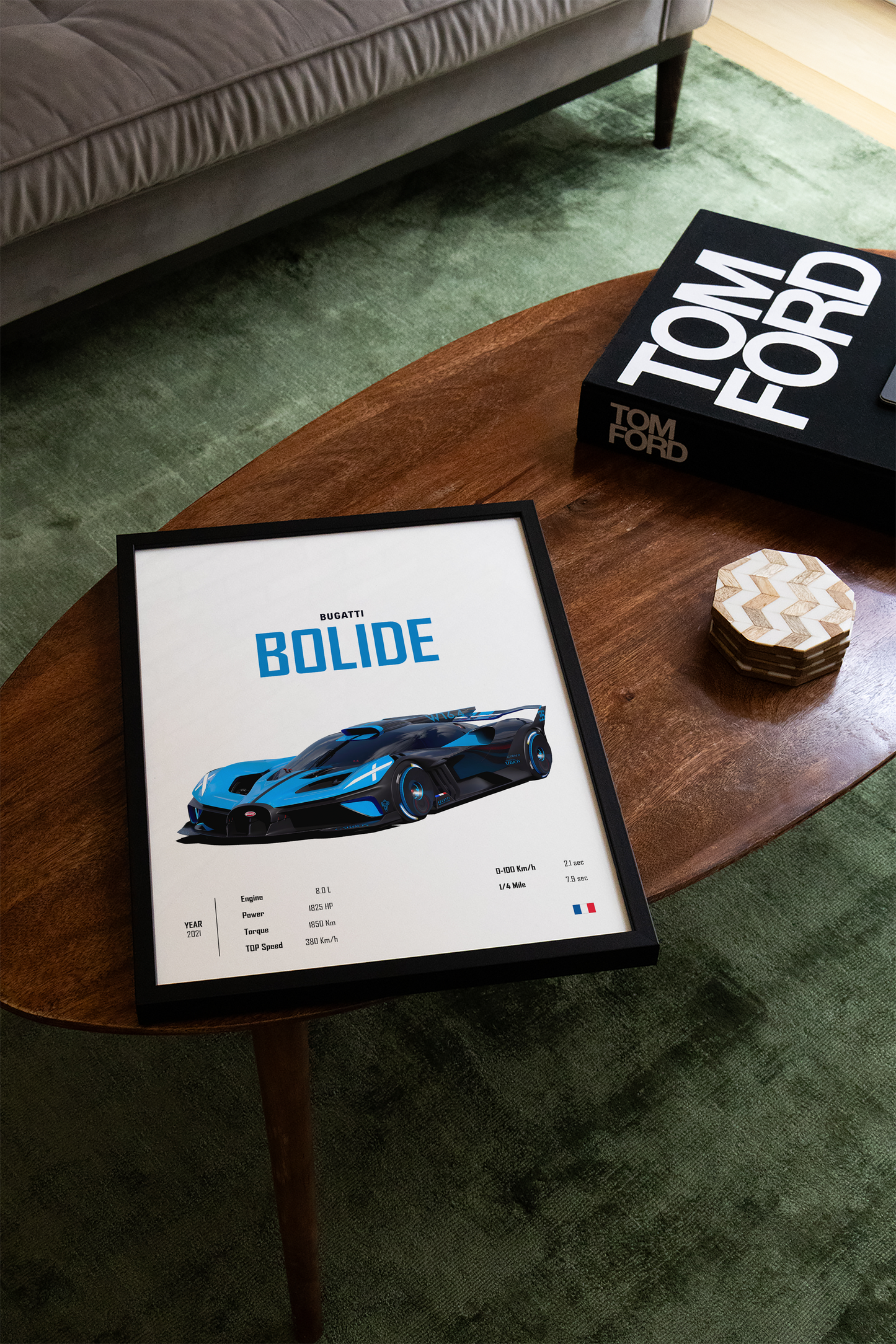 Bugatti Bolide 'CORE' Poster