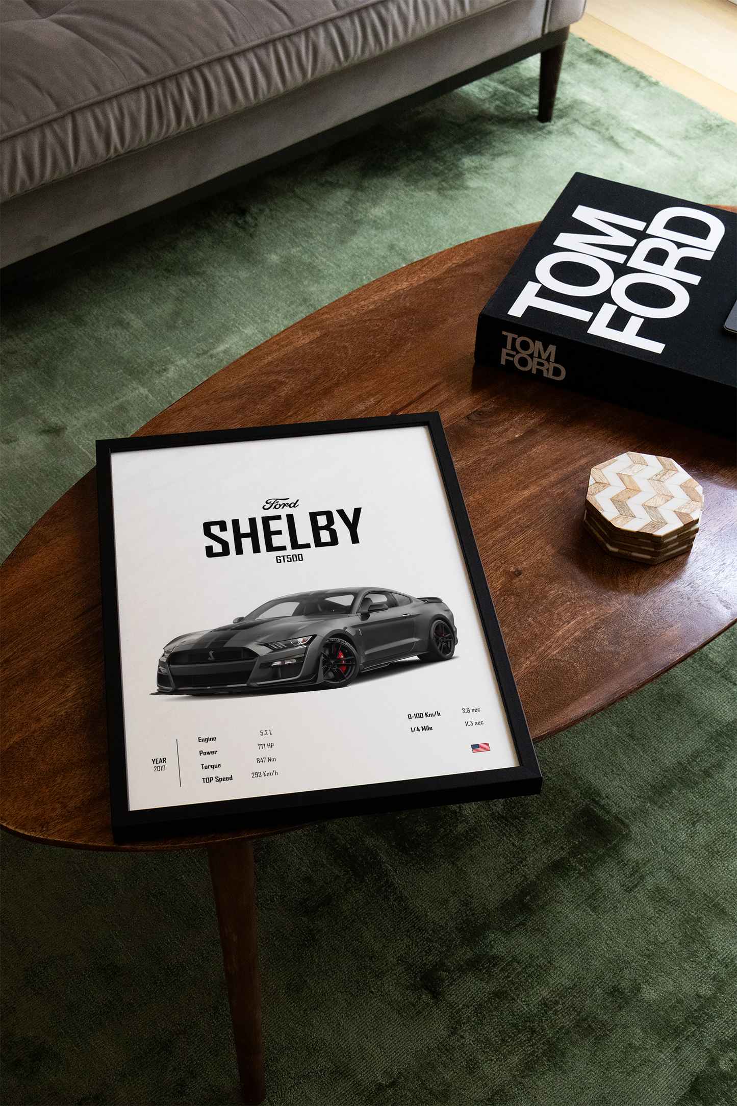 Ford Shelby GT500 'CORE' Poster