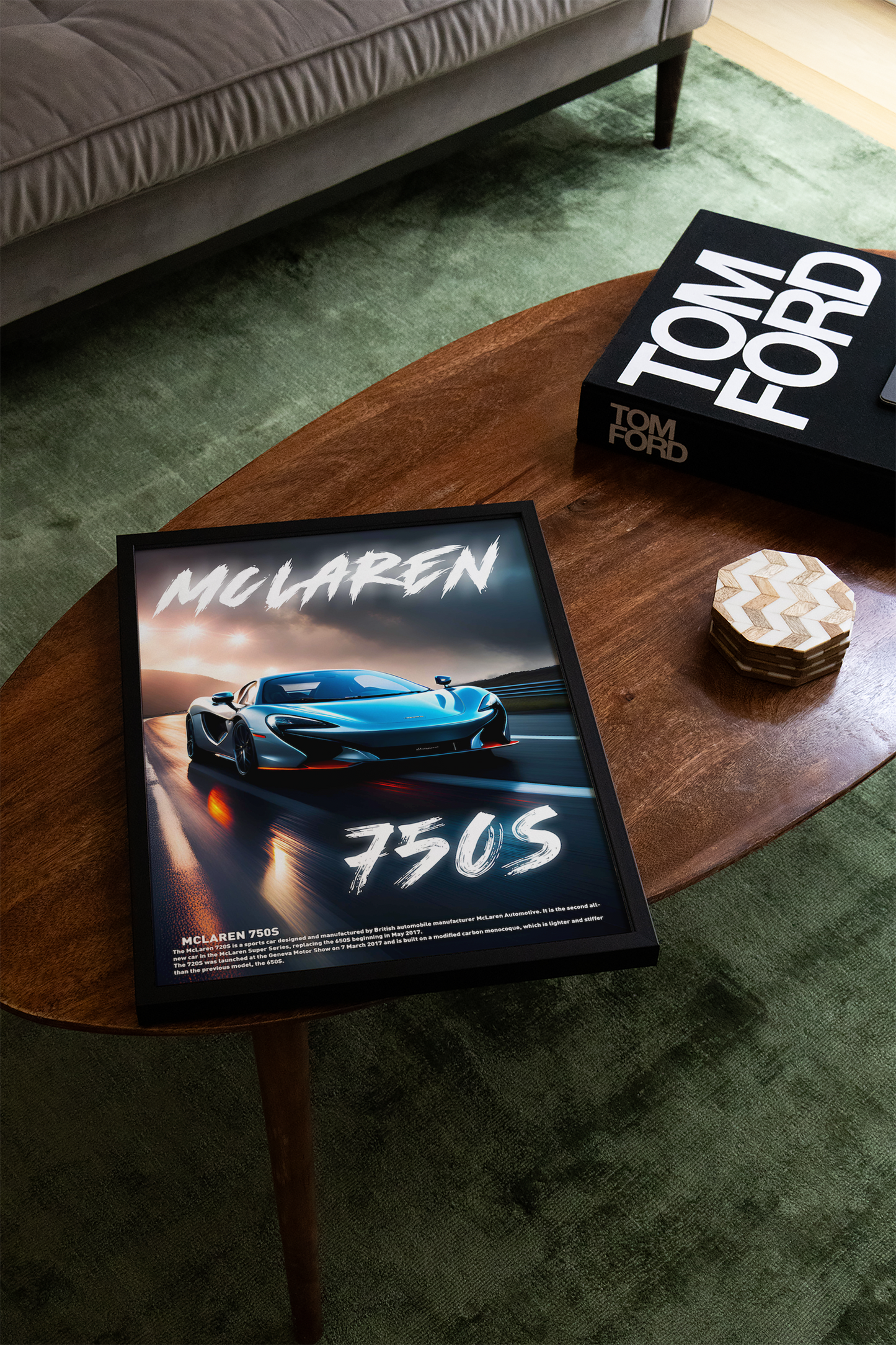 McLaren 750S Concept Poster