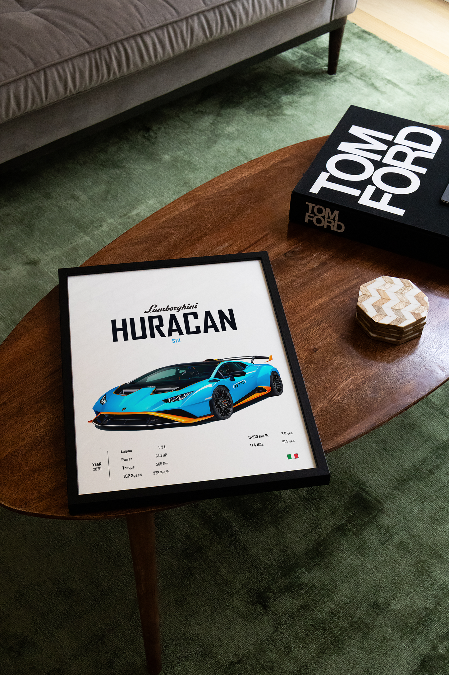 Lamborghini Huracan STO 'CORE' Poster