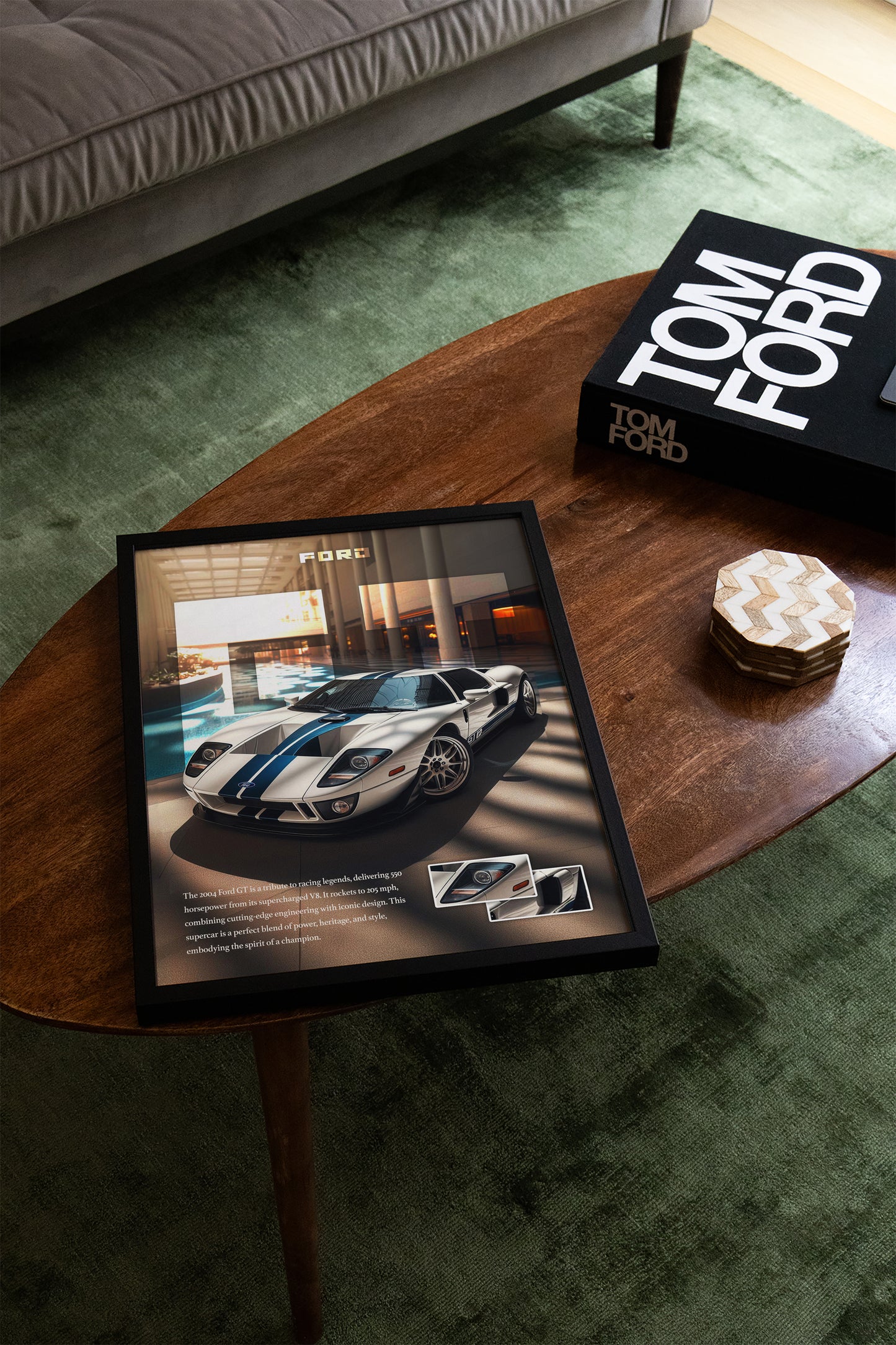 Ford GT Details Poster