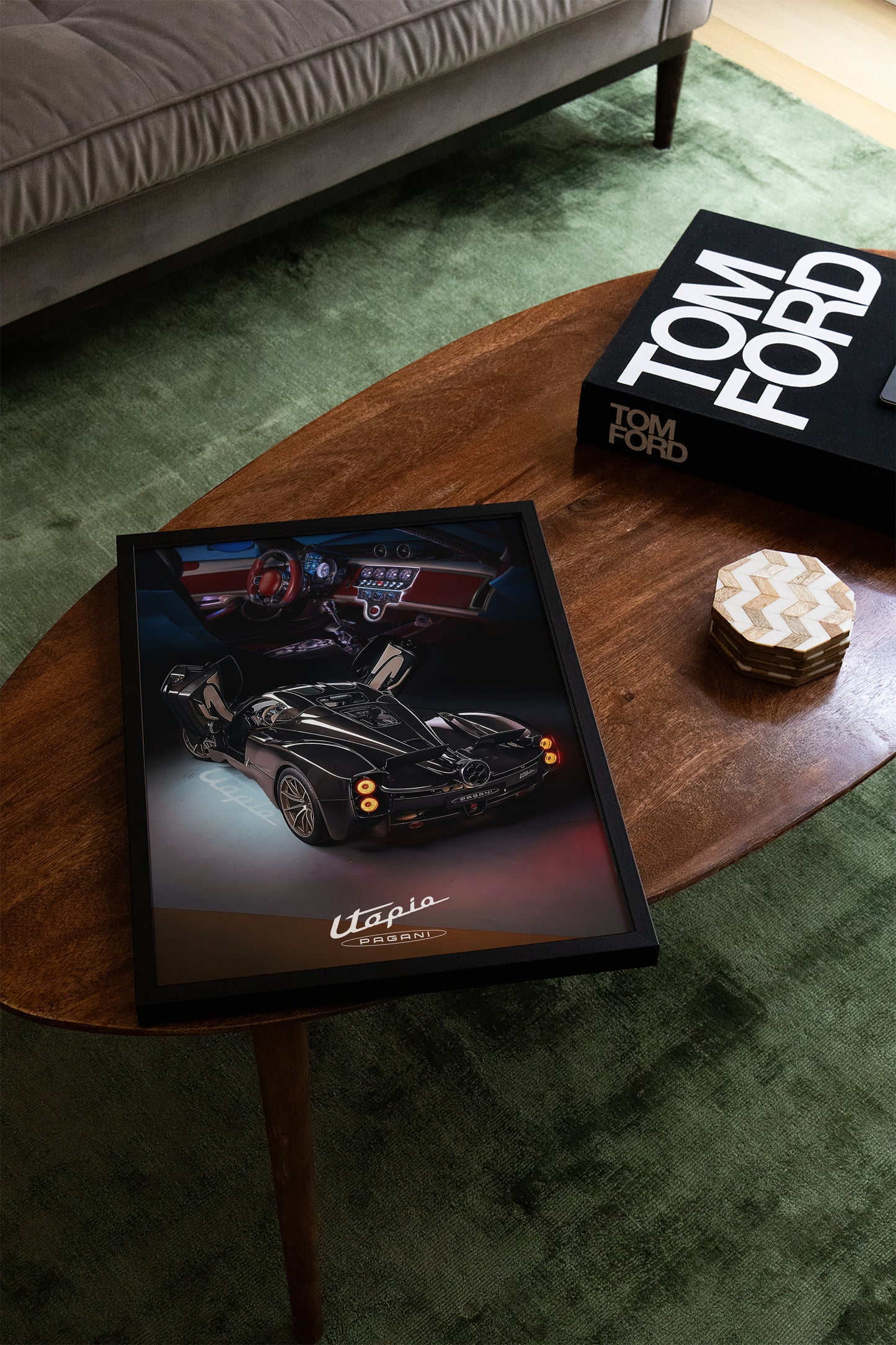 Pagani Utopia Concept Poster