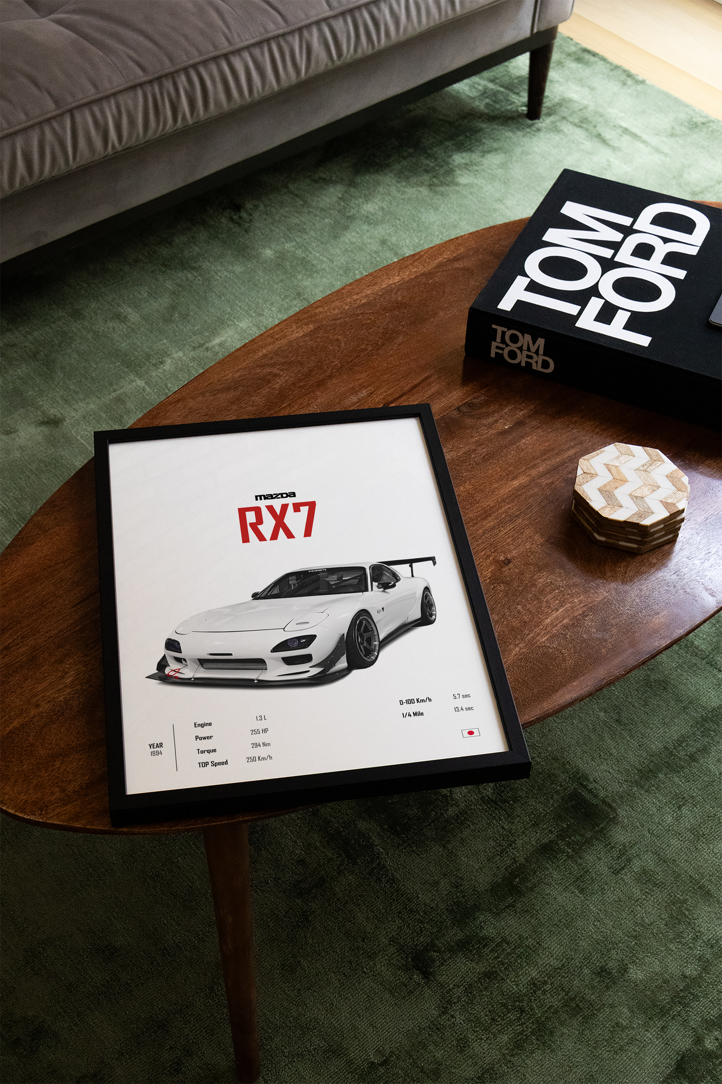 Mazda RX7 'CORE' Poster