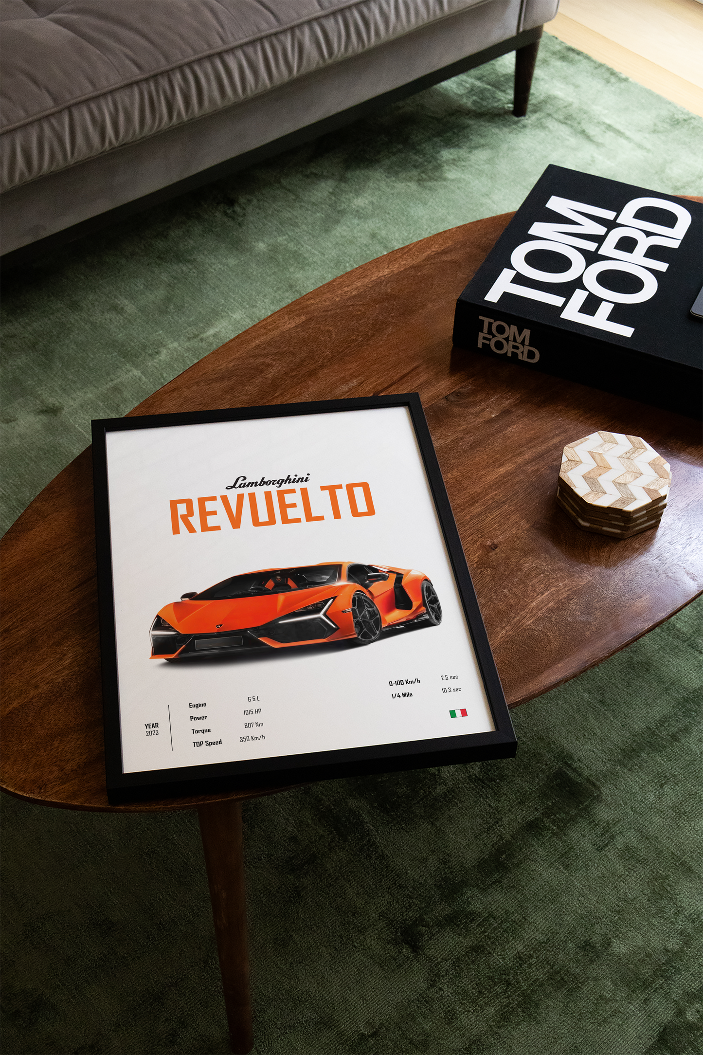 Lamborghini Revuelto 'CORE' Poster