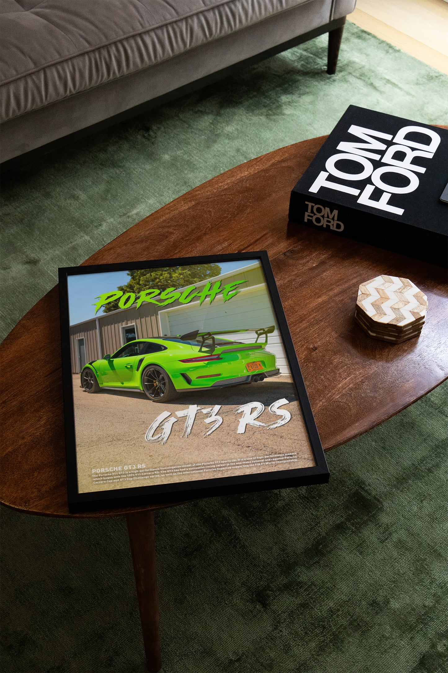 Porsche GT3 RS Concept Poster
