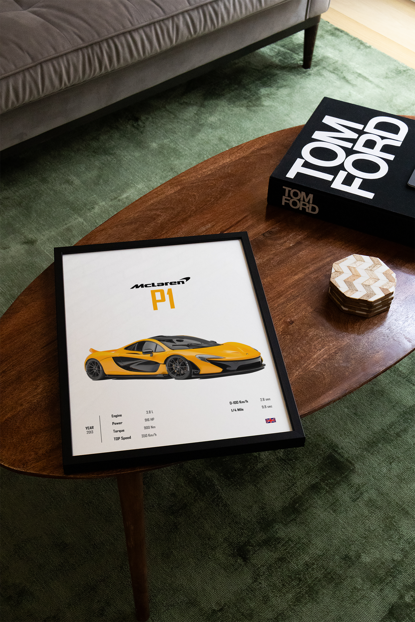 McLaren P1 'CORE' Poster
