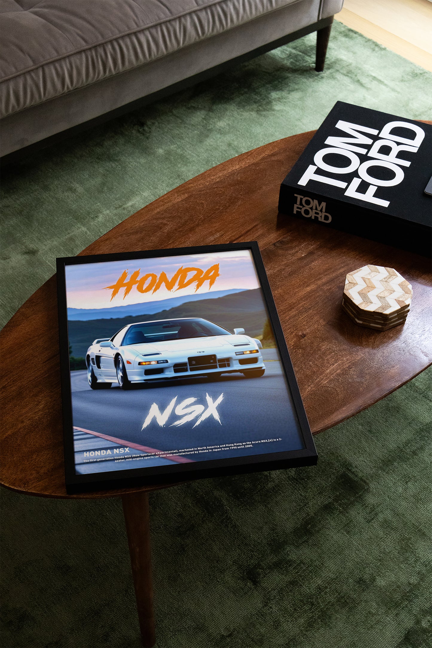 Honda NSX Concept Poster