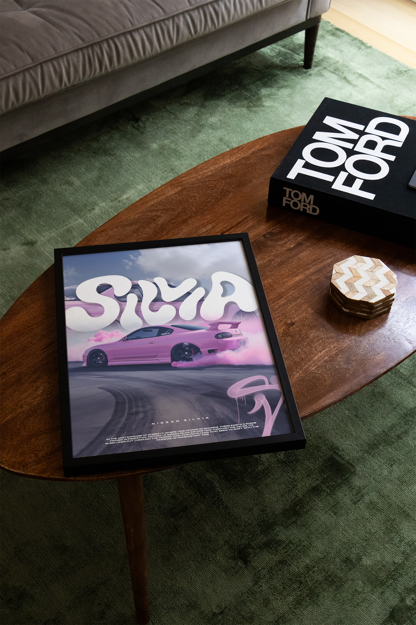 Nissan Silvia Concept Poster