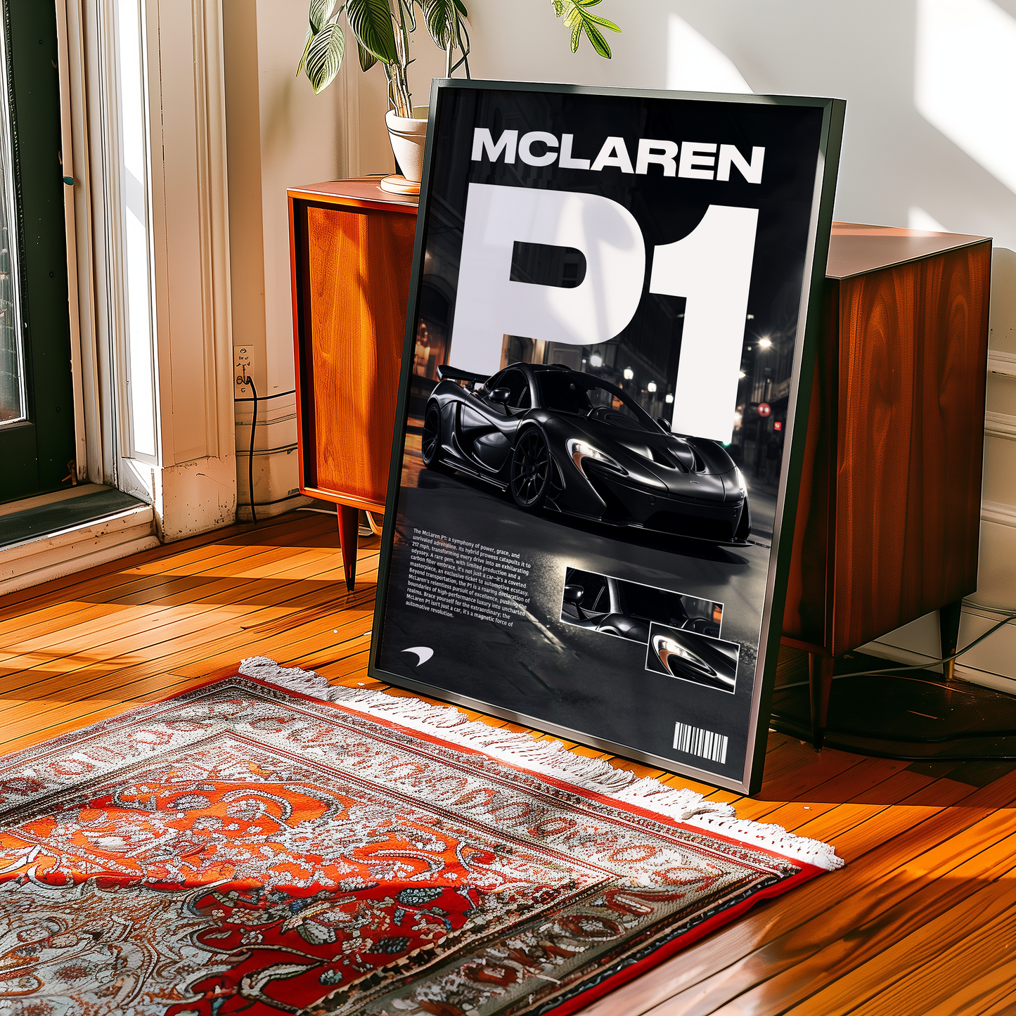 McLaren P1 Details Poster