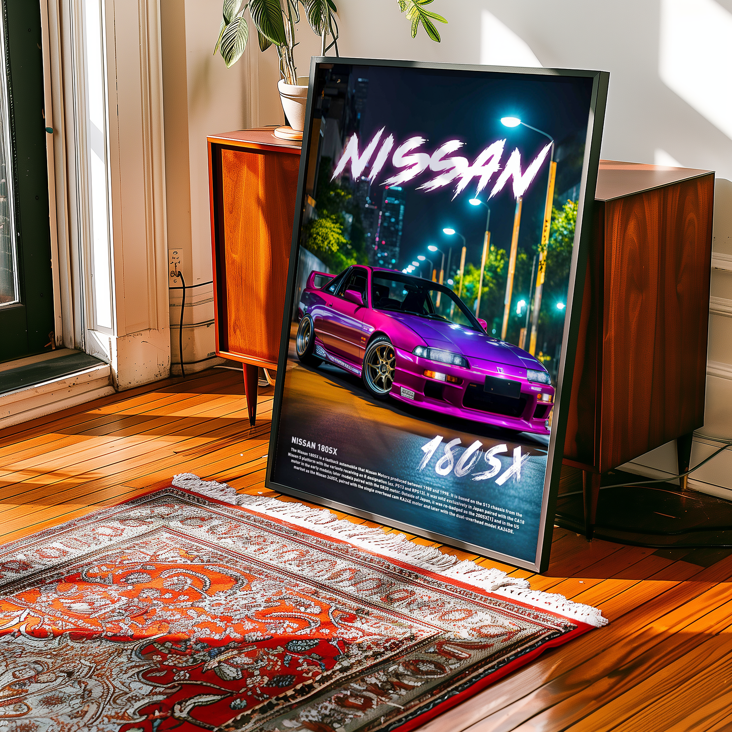 Nissan 180SX Concept Poster