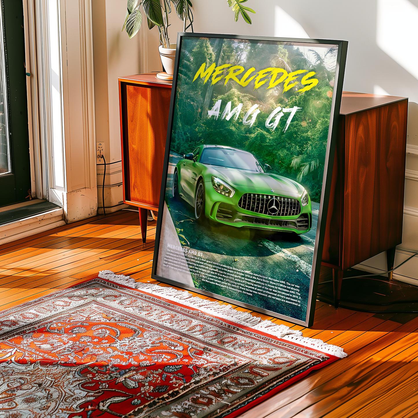 Mercedes AMG GT Concept Poster