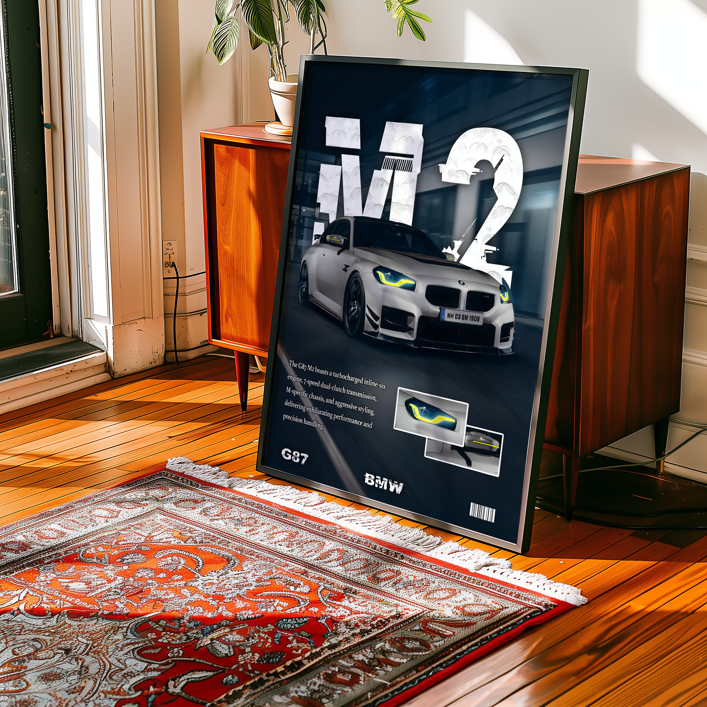 BMW M2 Details Poster